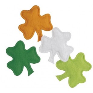 Shamrock St Patrick's Day Felt Confetti 